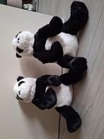 2 pluchen panda beren hebben alleen voor sier gestaan, Ophalen of Verzenden, Zo goed als nieuw, Beer