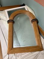 Spiegel rotan hout look, groot, Ophalen, Rechthoekig