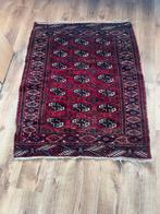 Perzisch nvintage tapijt, Gebruikt, 100 tot 150 cm, Rechthoekig, Rood