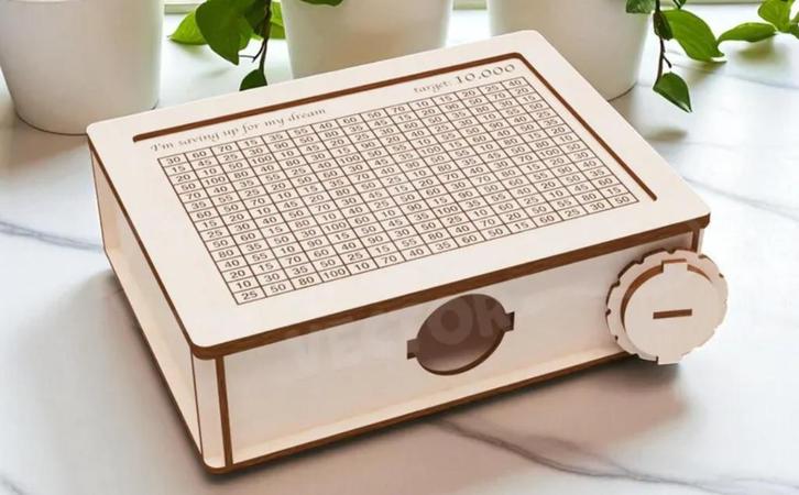 spaarpot, Verzamelen, Spaarpotten, Nieuw, Hout, Ophalen of Verzenden