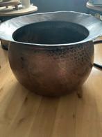 Koperen Haardhout Opbergbak, Ophalen, Koper