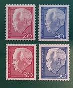 Duitsland : 1964+1967 President Lubke postfris, Verzenden, BRD