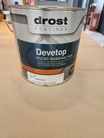 Verf Lak Drost Devetop Mat (Binnen) RAL7021, Doe-het-zelf en Verbouw, Verf, Beits en Lak, Overige kleuren, Nieuw, Ophalen of Verzenden