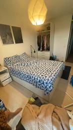 Brimnes bed wit 200X140 (vanaf 20/7 beschikbaar), Huis en Inrichting, Slaapkamer | Bedden, Ophalen, Gebruikt, Wit, Tweepersoons