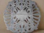 Curiosa vintage verzilverde Wallace onderzetter pan of plant, Onbekend, Ophalen of Verzenden, Wallace, Nvt