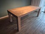 Houten eettafel, Huis en Inrichting, Tafels | Eettafels, Ophalen, Gebruikt, 100 tot 150 cm, Eikenhout