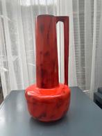 Zenith hoge oranje vaas/kan 25,5 cm hoog, Antiek en Kunst, Antiek | Keramiek en Aardewerk, Ophalen of Verzenden