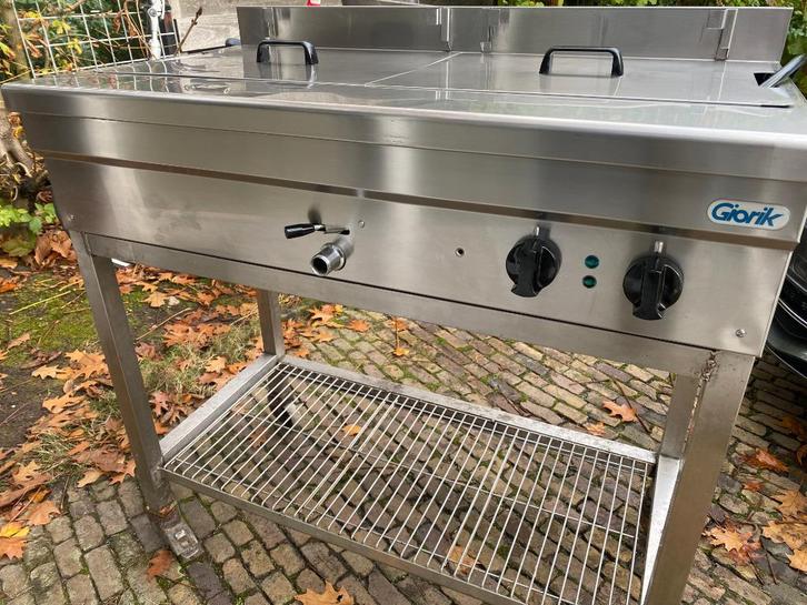 Giorik 10kW oliebollenbak friteuse 1 mtr / oliebol frituur, Hobby en Vrije tijd, Overige Hobby en Vrije tijd, Zo goed als nieuw