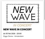 New Wave in concert / staanplaats rechts / 5 feb, Tickets en Kaartjes, Eén persoon, Februari