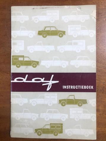 DAF instructieboek 1965 beschikbaar voor biedingen