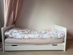 Petit Amelie meegroei bed + lade, Kinderen en Baby's, Kinderkamer | Bedden, Gebruikt, 70 tot 85 cm, Matras, 140 tot 160 cm