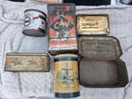 Oude blikken koffie e.d., Verzamelen, Blikken, Ophalen of Verzenden, Gebruikt, Koffie