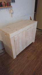 Badmeubel van terug gedroogd en geschaafd hout, Huis en Inrichting, Kasten | Ladekasten, Ophalen of Verzenden, Nieuw