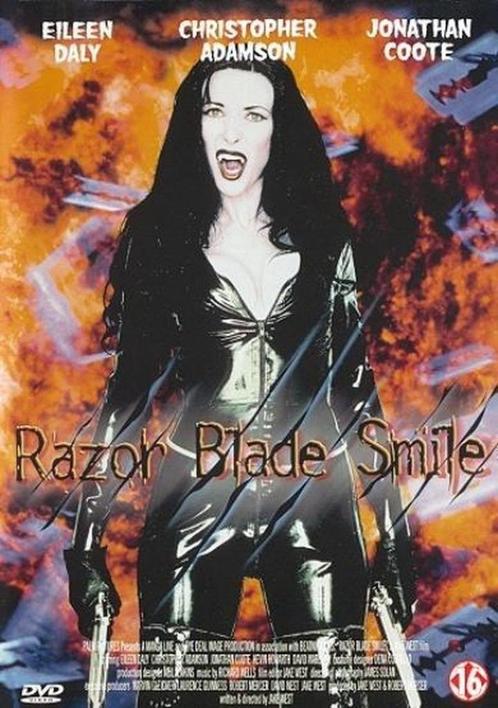 Te koop DVD Razor Blade Smile 5 euro, Cd's en Dvd's, Dvd's | Horror, Zo goed als nieuw, Overige genres, Vanaf 16 jaar, Ophalen of Verzenden