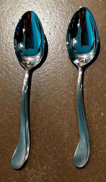 Wilkens & Söhne 2 stuks mokka lepels 925 sterling zilver beschikbaar voor biedingen