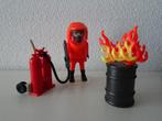 Playmobil brandweerman met gaspak (5367), Ophalen, Gebruikt, Complete set