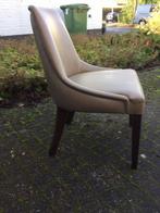 Eetkamerstoelen, Huis en Inrichting, Stoelen, Ophalen, Gebruikt, Twee, Bruin