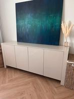 Dressoir Liv van Westwing in beige, Ophalen, 150 tot 200 cm, Modern, 25 tot 50 cm