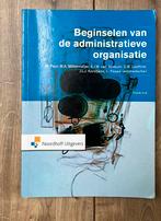 Te Koop Beginselen van de Administratieve Organisatie, Boeken, Ophalen of Verzenden, Zo goed als nieuw, Management