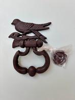 Zware gietijzeren deurklopper vogeltje (nieuw), Ophalen of Verzenden
