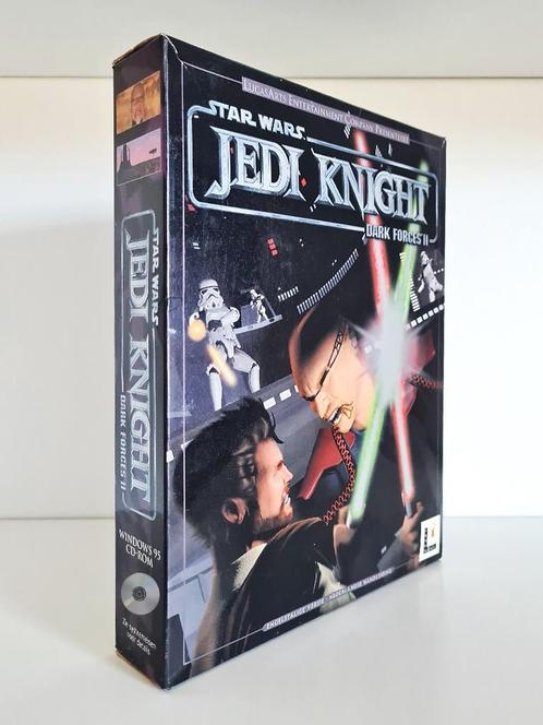Star Wars: Jedi Knight - Dark Forces II - PC Big Box, Spelcomputers en Games, Games | Pc, Zo goed als nieuw, Shooter, 1 speler