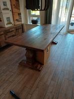 Kloostertafel BRUUTS Zgan sobere sfeer, Ophalen, 200 cm of meer, Zo goed als nieuw, Vijf personen of meer