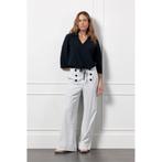 Lexie Sailor bnd pinstripe trouser Offwhite/Dark Blue., Wit, Maat 42/44 (L), Ophalen of Verzenden, Zo goed als nieuw