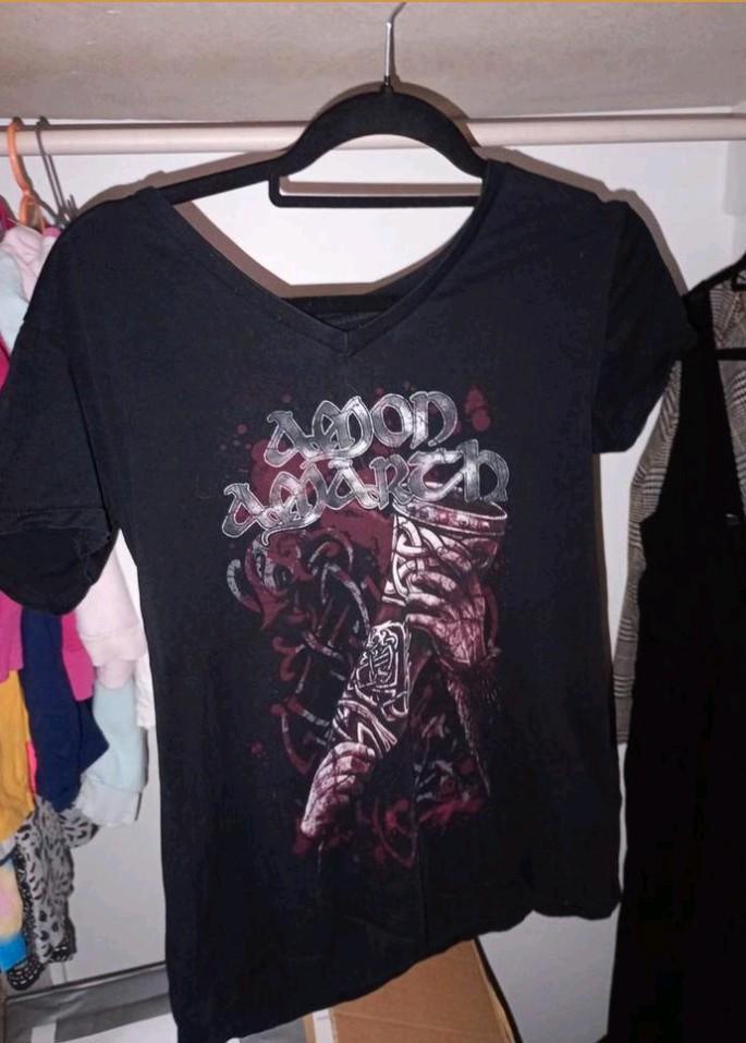 Zwart T-shirt met Print - Maat L/XL, Kleding | Dames, T-shirts, Gedragen, Maat 42/44 (L), Zwart, Korte mouw, Ophalen of Verzenden