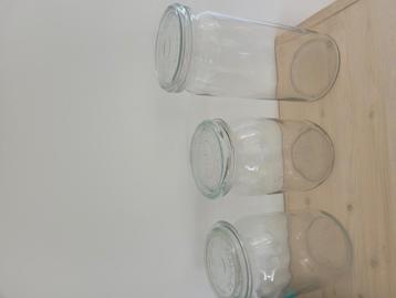 Voorraadpot Weckpot div maten glas beschikbaar voor biedingen