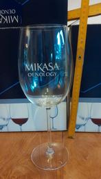 Mikasa 4 grote wijnglazen, Overige typen, Ophalen of Verzenden, Zo goed als nieuw