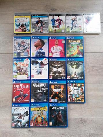 PS3 & PS4 Games - Diverse Collectie! beschikbaar voor biedingen