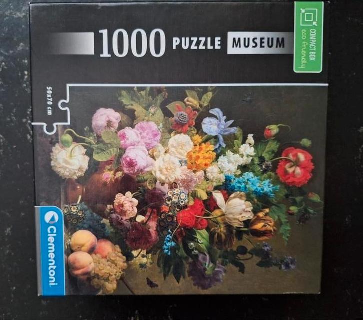 Clementoni- museum puzzel - Jan van Dael, Hobby en Vrije tijd, Denksport en Puzzels, Zo goed als nieuw, 500 t/m 1500 stukjes, Verzenden