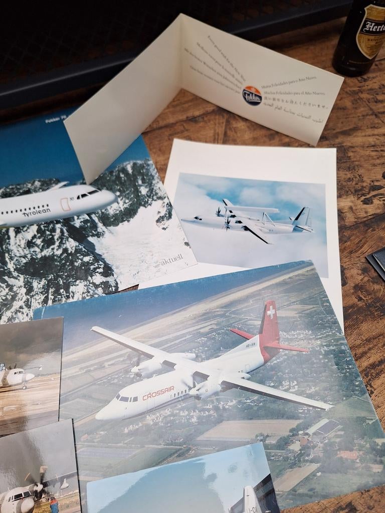 Fokker foto,s en posters. In goede staat., Ophalen of Verzenden, Zo goed als nieuw, Kaart, Foto of Prent