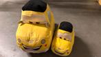 Disney cars Luigi Fiat 500 knuffels, Ophalen of Verzenden, Overige figuren, Zo goed als nieuw, Knuffel