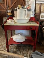 Uniek tafeltje met stenen blad, Antiek en Kunst, Ophalen