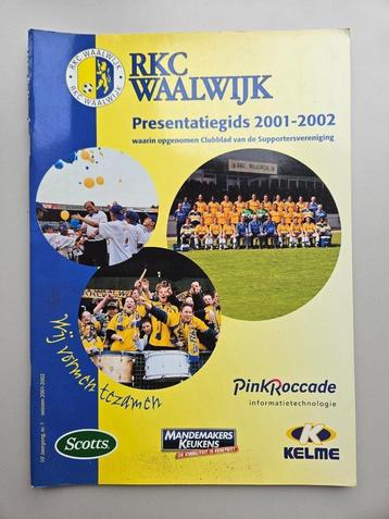 ⚽ Presentatiegids RKC 2001-2002 ⚽ beschikbaar voor biedingen