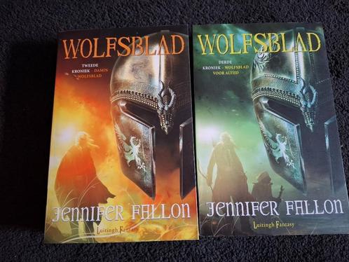 Jennifer Fallon - Wolfsblad kronieken 2 & 3 - Fantasy boeken, Boeken, Fantasy, Gelezen, Ophalen of Verzenden