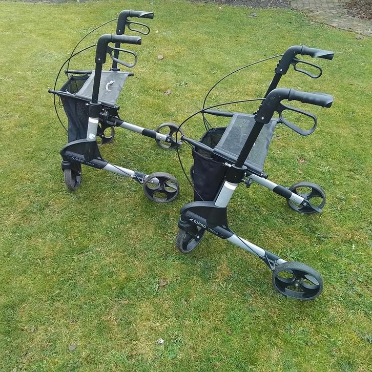 2 x Lichtgewicht Rollator, Diversen, Rollators, Gebruikt, Lichtgewicht, Opvouwbaar, Ophalen of Verzenden