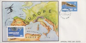 Gibraltar 1978 EUROPA Ruimte Satelliet S214 beschikbaar voor biedingen