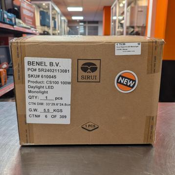 Sirui Daglicht LED Monolight CS100 | Nieuw beschikbaar voor biedingen