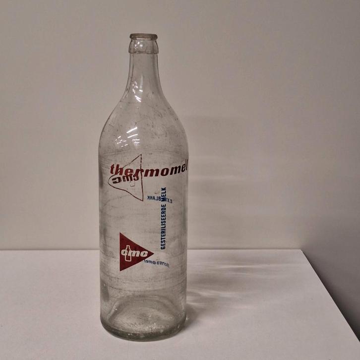CMC Thermomel Melkfles - Vintage - melkunie, Antiek en Kunst, Antiek | Glas en Kristal, Ophalen of Verzenden