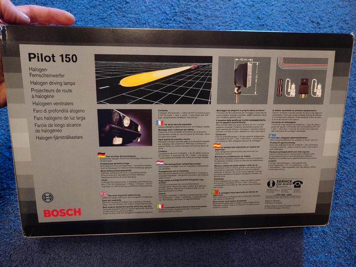 Nieuwe Bosch Pilot 150 mistlampen/verstralers! Nieuw in doos, Auto-onderdelen, Verlichting, Audi, Overige automerken, Volkswagen