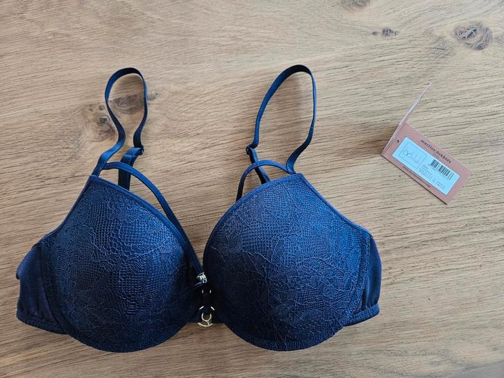 Push up bh van Marlies Dekkers maat 75D, Kleding | Dames, Ondergoed en Lingerie, BH, Blauw, Ophalen of Verzenden