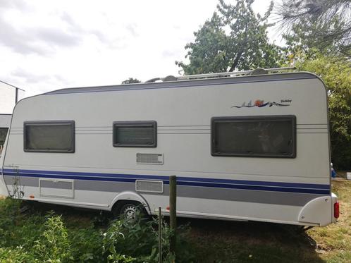 Hobby Excellent 495 - Caravan - bj 2005, Caravans en Kamperen, Kampeermeubelen, Gebruikt, Campingstoel, Ophalen of Verzenden