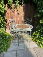 Brocante tuinset (groen), Tuin en Terras, Tuinwanddecoratie, Ophalen, Gebruikt