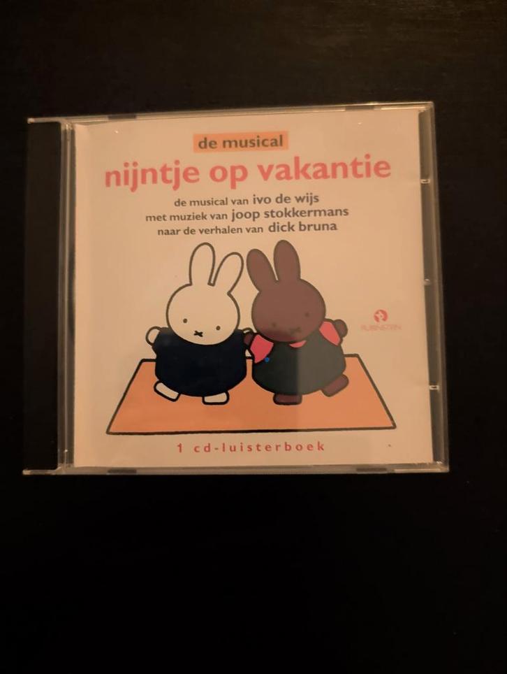 Nijntje op Vakantie - CD Luisterboek, Cd's en Dvd's, Cd's | Kinderen en Jeugd, Zo goed als nieuw, Muziek, Tot 2 jaar, 3 tot 5 jaar