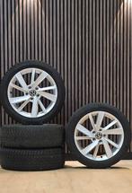 Nette 17" Orig VW Golf Caddy Velgen+Goede Winterbanden Jetta, Gebruikt, Banden en Velgen, 17 inch, Personenwagen