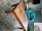 Teakhouten salontafel, Ophalen, Gebruikt, 100 tot 150 cm, Teakhout
