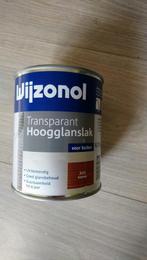 wijzonol hoogglans kastanje, Overige kleuren, Nieuw, Ophalen of Verzenden, Verf