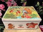 Vintage Jungle Book blik Walt Disney Mowgli, Baloo en meer, Verzamelen, Ophalen of Verzenden
